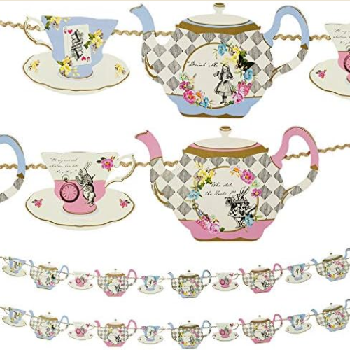 Alice in Wonderland Teapot Bunting Brits