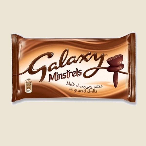 Galaxy Minstrels, 42g  British Chocolate & Sweets - Kellys Expat