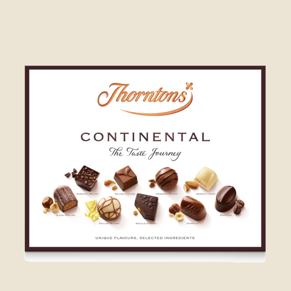 Thorntons Continental Chocolate Collection 264g Brits